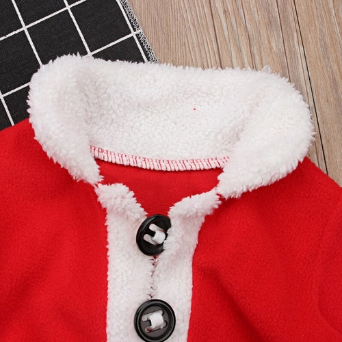 4PCS Christmas Santa Claus newborn boys girls New
