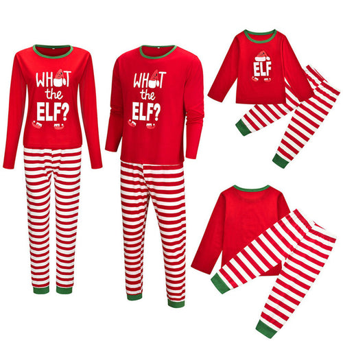 Christmas Children Kids Printed Letter Top+Pants