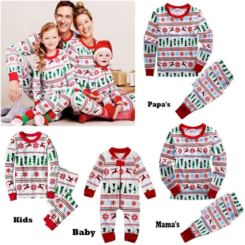Emmababy 2 PCS Christmas Family Matching Cotton