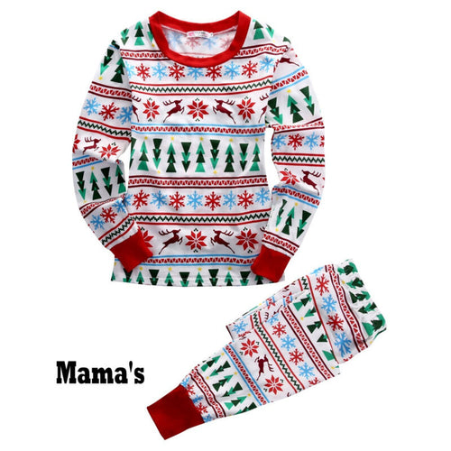 Emmababy 2 PCS Christmas Family Matching Cotton