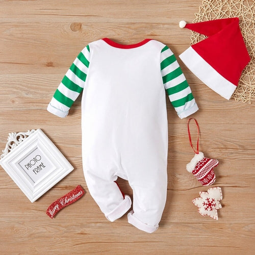 Infant Baby Boys Girls Christmas Cartoon Santa