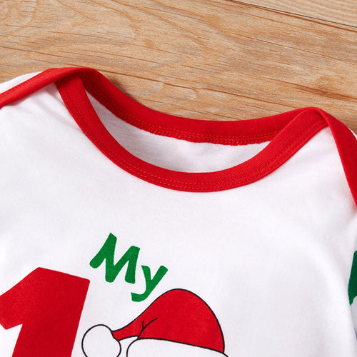 Infant Baby Boys Girls Christmas Cartoon Santa