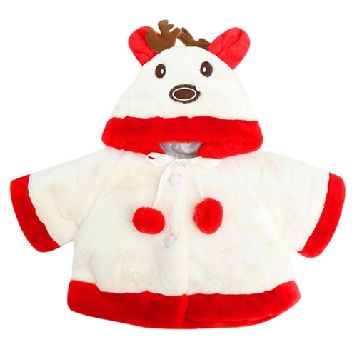 Kids Children Baby Christmas Costume Deer Hooded