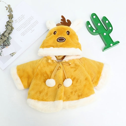 Kids Children Baby Christmas Costume Deer Hooded