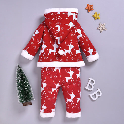 Newborn Infant Baby Boys Girls Deer Christmas