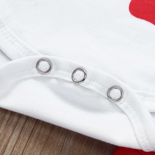 Newborn Infant Baby Girl Boy Christmas Xmas Letter