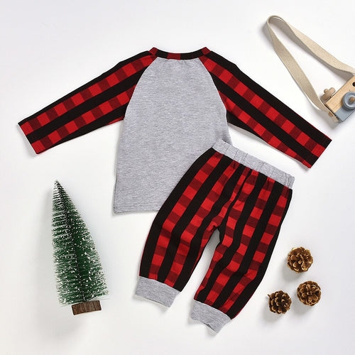 Toddler Baby Boys Girls Christmas Tree Print T