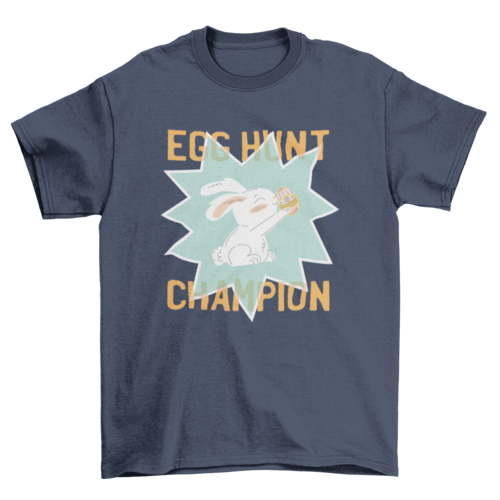 Egg Hunt Champion Easter T-shirt Design