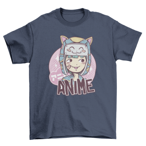 Anime cute girl t-shirt