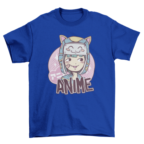 Anime cute girl t-shirt
