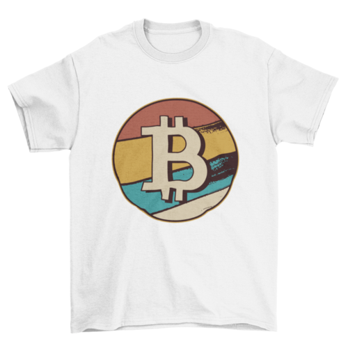 Bitcoin retro t-shirt