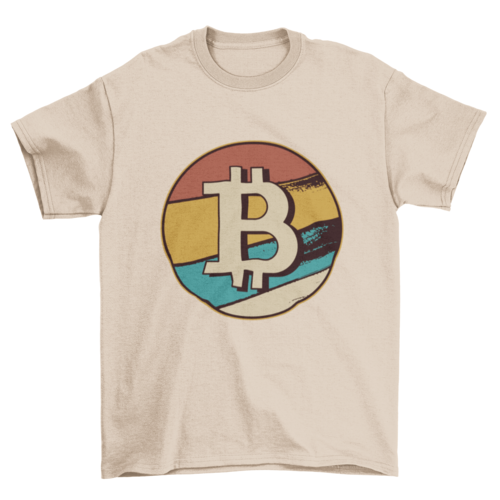 Bitcoin retro t-shirt