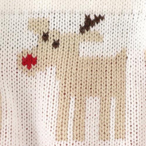 Baby Girl Embroidered Pattern Long Sleeve Autumn Style Christmas Dress